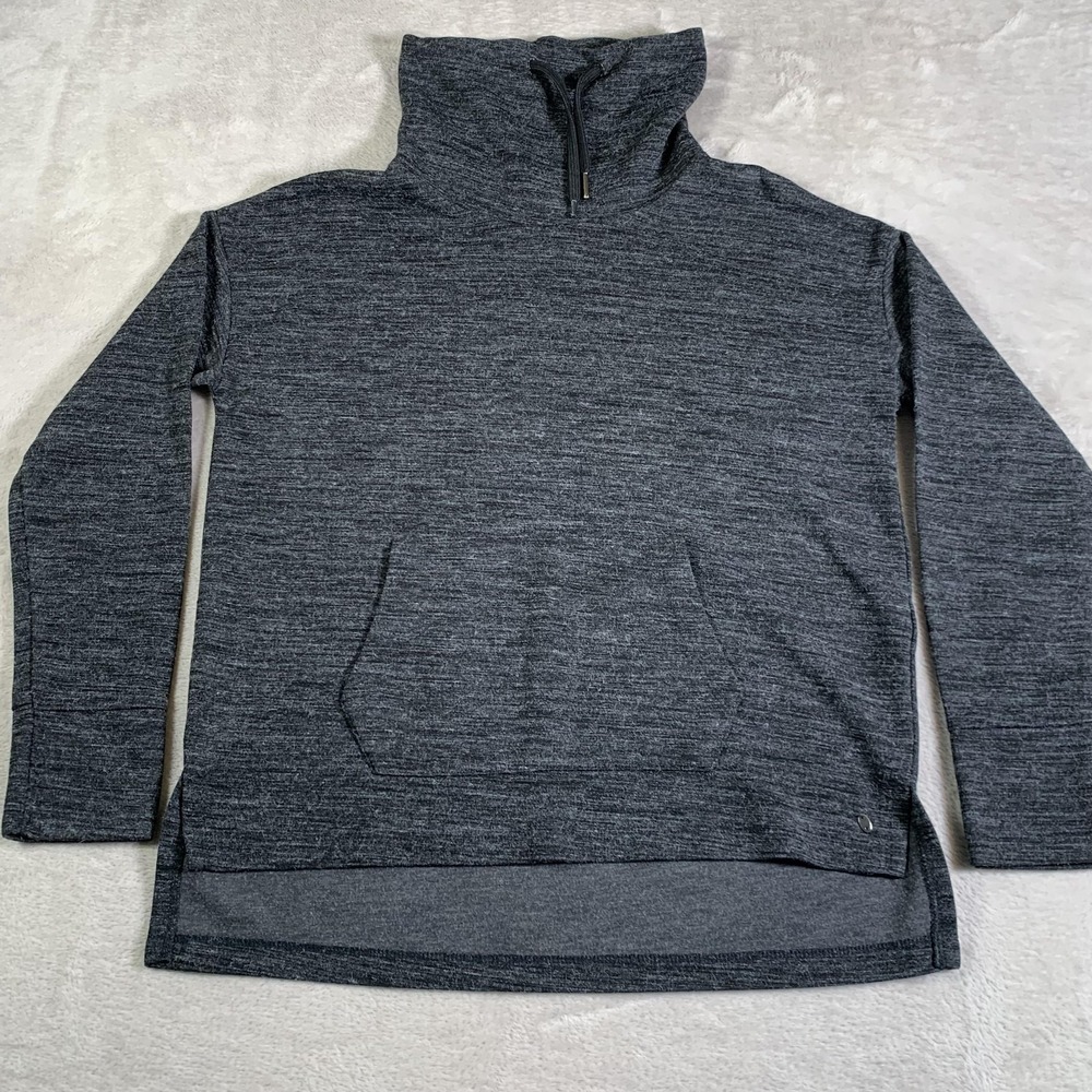 American Eagle Outfitters Sweatshirt Womens Medium Gray Cowl Neck Tunic Pullover